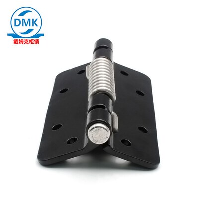 弹簧合页自动关门闭门器CL251隐形自闭合叶回位黑色荷叶柜门铰链