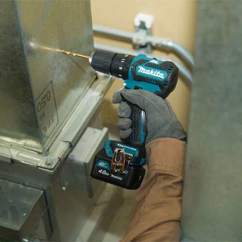 Makita牧田HP332D充电冲击钻多功能家用电钻电动起子机无刷锂电钻