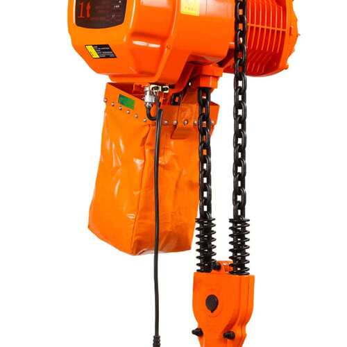 耐顺佳0102G-380V/220V环链起重机6M双链条1T固定式电动葫芦