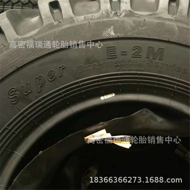 10.00-20轮式挖机挖掘机斜交工程机械轮胎1000-20耐磨E-2E花纹胎