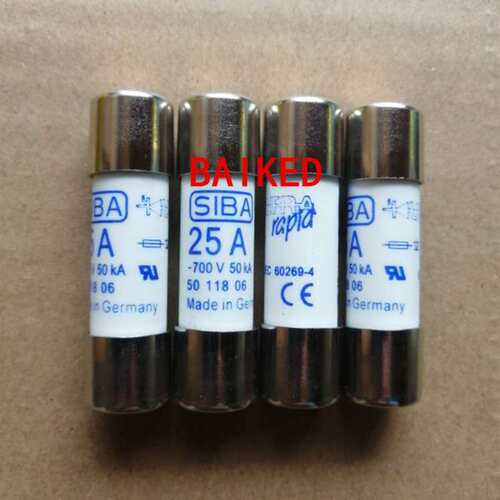 SIBA 25A 700V 50KA 5011806 14X51mm 熔断器保险丝