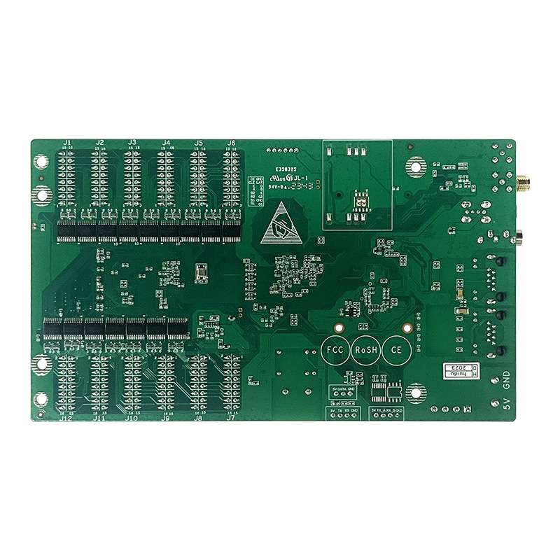 LED显示屏异步控制卡HD-C16L集发送接收播放LED多媒体播放C08L