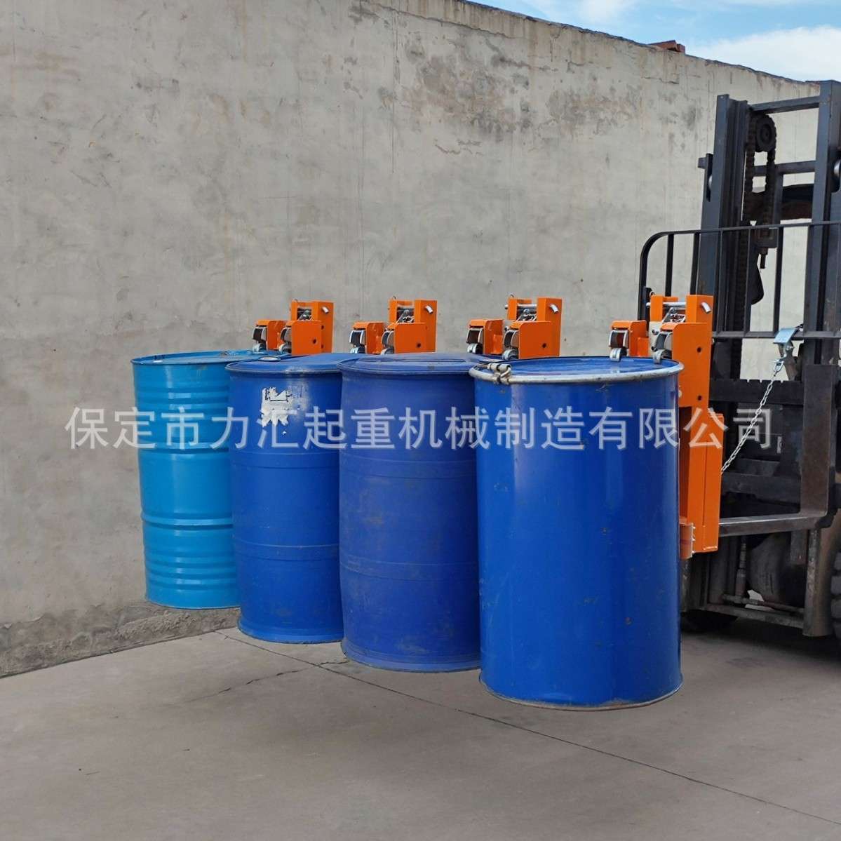 专用双四鹰油桶夹子轻桶嘴搬运铁装叉车卸抱抓塑料桶器夹具重型