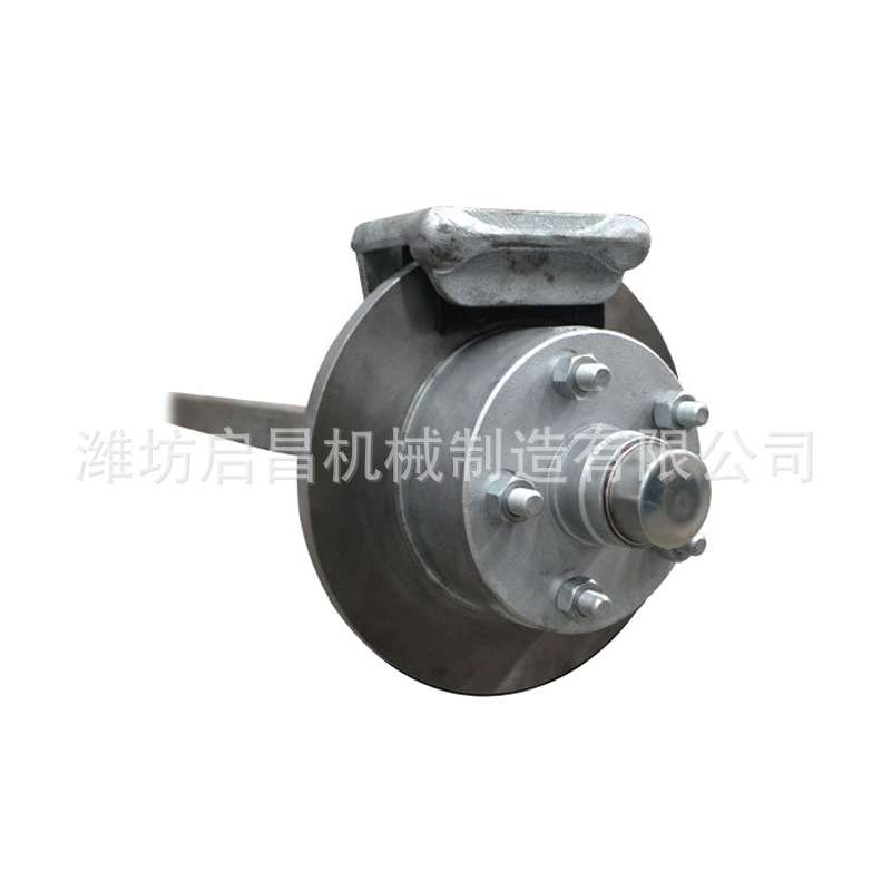澳洲标准拖车配件1500 kg 10" 机械碟刹车轴房车轴