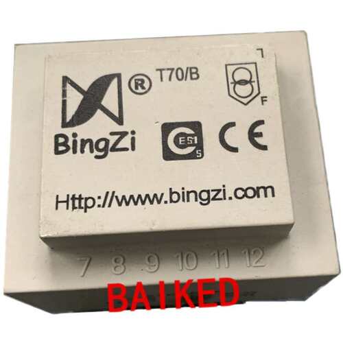 T70/B BingZi S10-F25 输入380V 双输出10V 5VA 10VA 兵字变压器