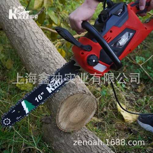 凯姿（KAZZ）KZ460LI电链锯手持无线16寸电锯户外砍树锯电动锯40V
