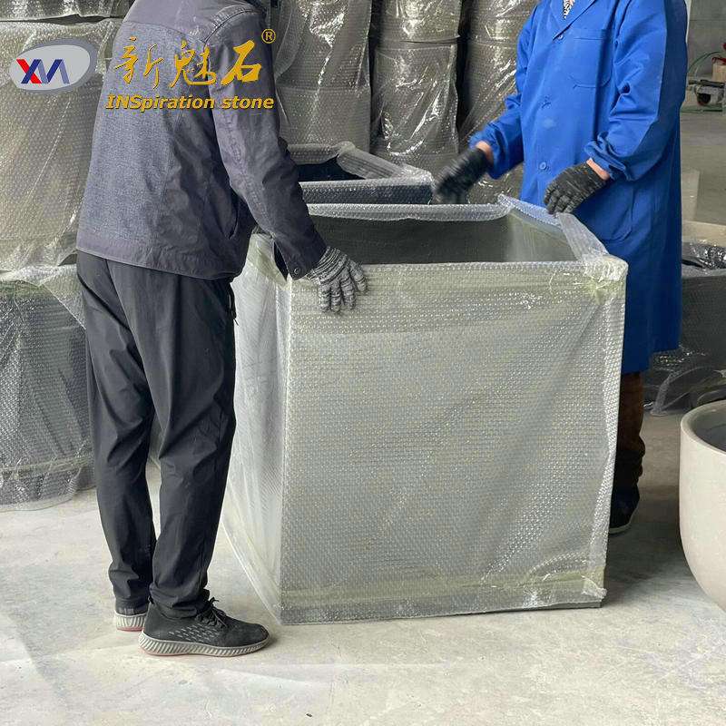 工厂 方形清水混凝土花池花坛室内外工程高性能混凝土花盆花箱