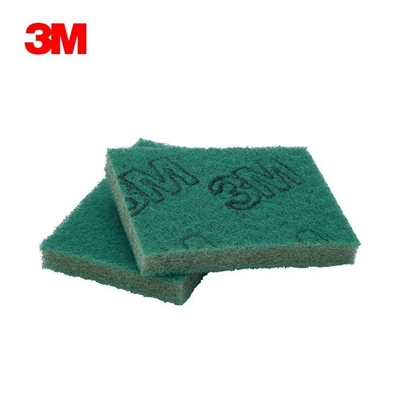 3M 思高9650百洁布新盒装加厚型重污渍长方形百洁布餐饮清洁布