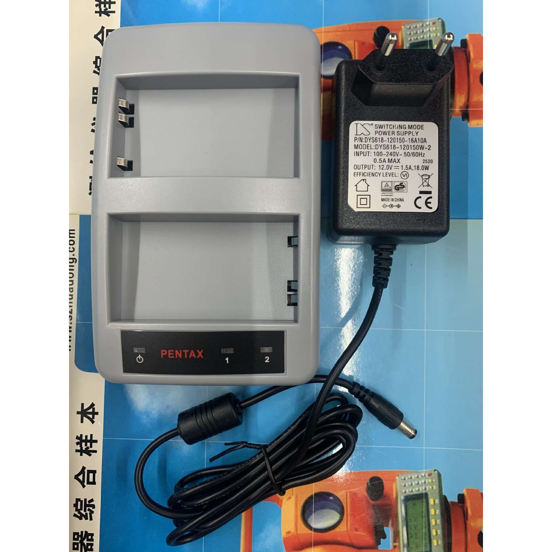 宾得全站仪R-202N/422NX电池BP02C充电器STD-C03充电器10038