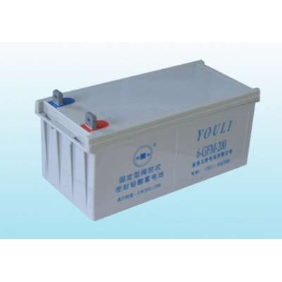 有利YOULI蓄电池6-GFM-200发电厂直流屏EPS后备电源 12V200AH现货