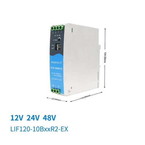 金升阳导轨式开关电源LIF120-10B12/24/48/R2-EX
