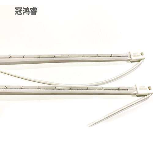 5KW红外线半涂白卤素IR加热灯管1370MM 380V吹瓶机烘箱加热灯管