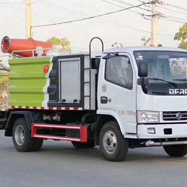 国六蓝牌多功能抑尘雾炮车