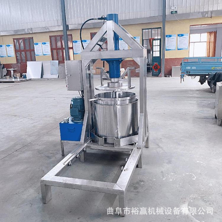 亚麻籽椰子压榨厨油机 稻米小麦胚挤压收油机 大型商用液压压榨机