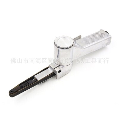 欧维尔OW-SD10气n动环形砂带机1寸抛光砂光窄缝金属打磨光10*330m