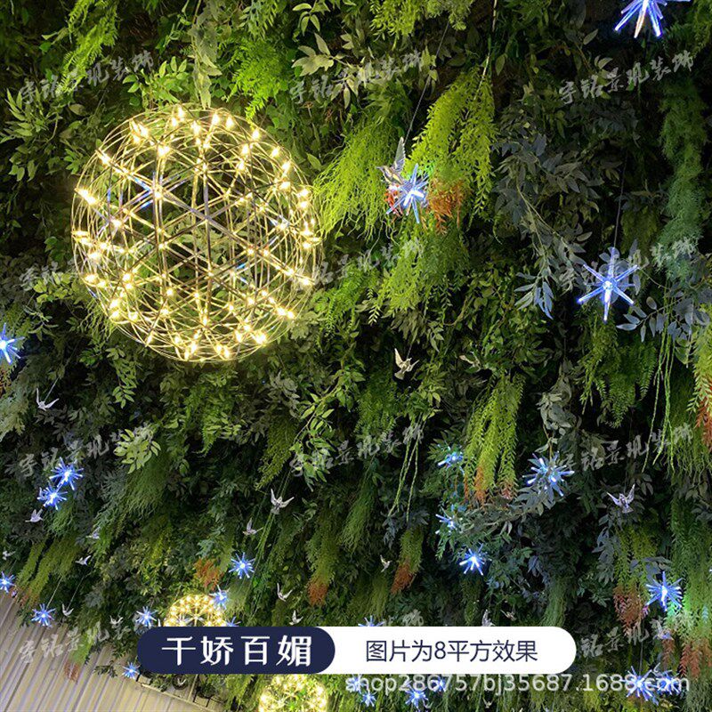 仿真花吊顶装饰屋顶遮丑r森系高级天花板装饰美化绿植假花吊饰玫