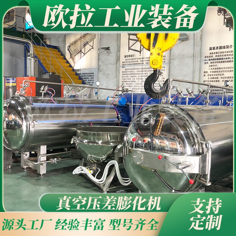 全自动真空果蔬干燥设备 t大枣真空膨化罐 胡萝卜脆片真空膨化机