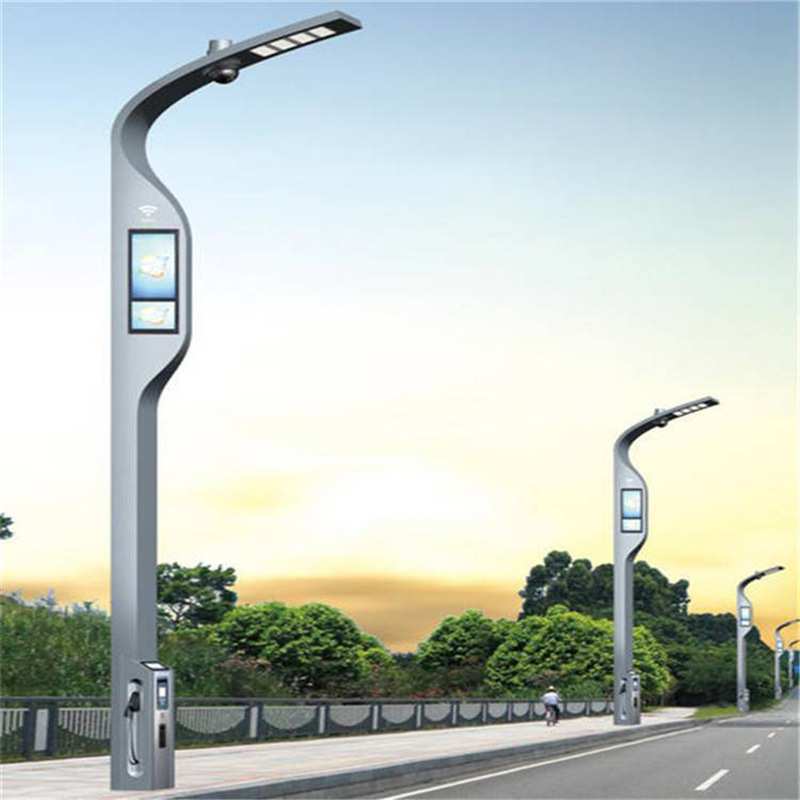一体化智慧路灯多功能智能灯杆 城市工程亮化LED照明道路灯杆