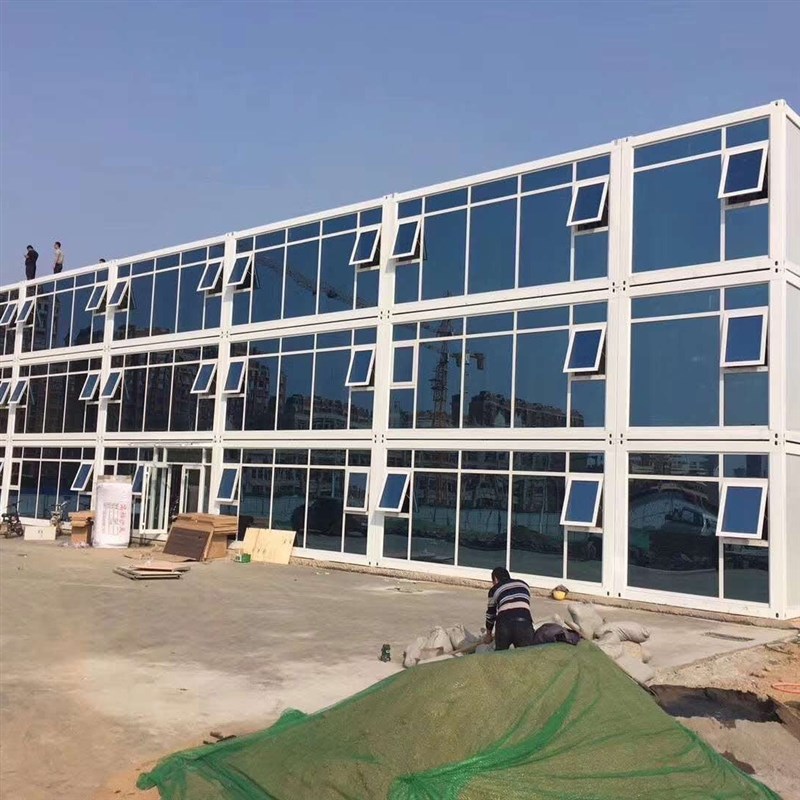 可移动简易组装可拆n卸集装箱移动房子住人办公室组合房屋活动板