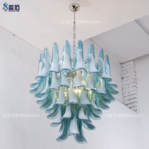 法式复古穆拉诺客厅轻奢高级