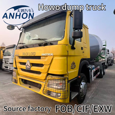 重汽豪沃6x4混凝土搅拌车12立方