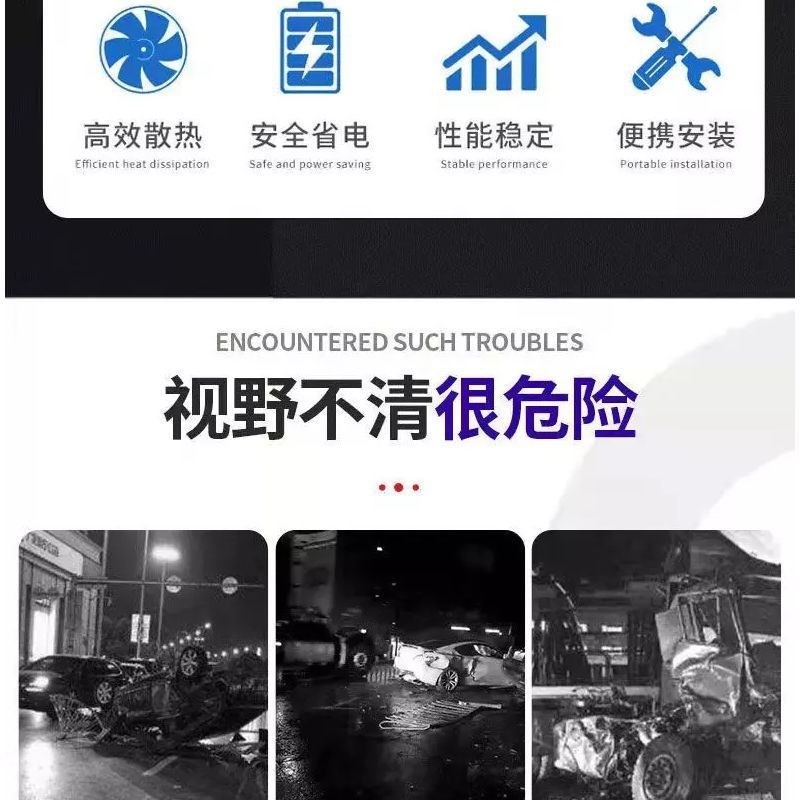 适用于柳汽乘龙Hj5 H7 双透镜全LED大灯原车改装超亮聚光流水转向