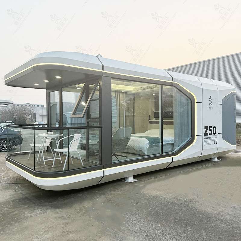 一体移动活动房 住人办公集装箱改装房屋 微型流浪舱酒店客房