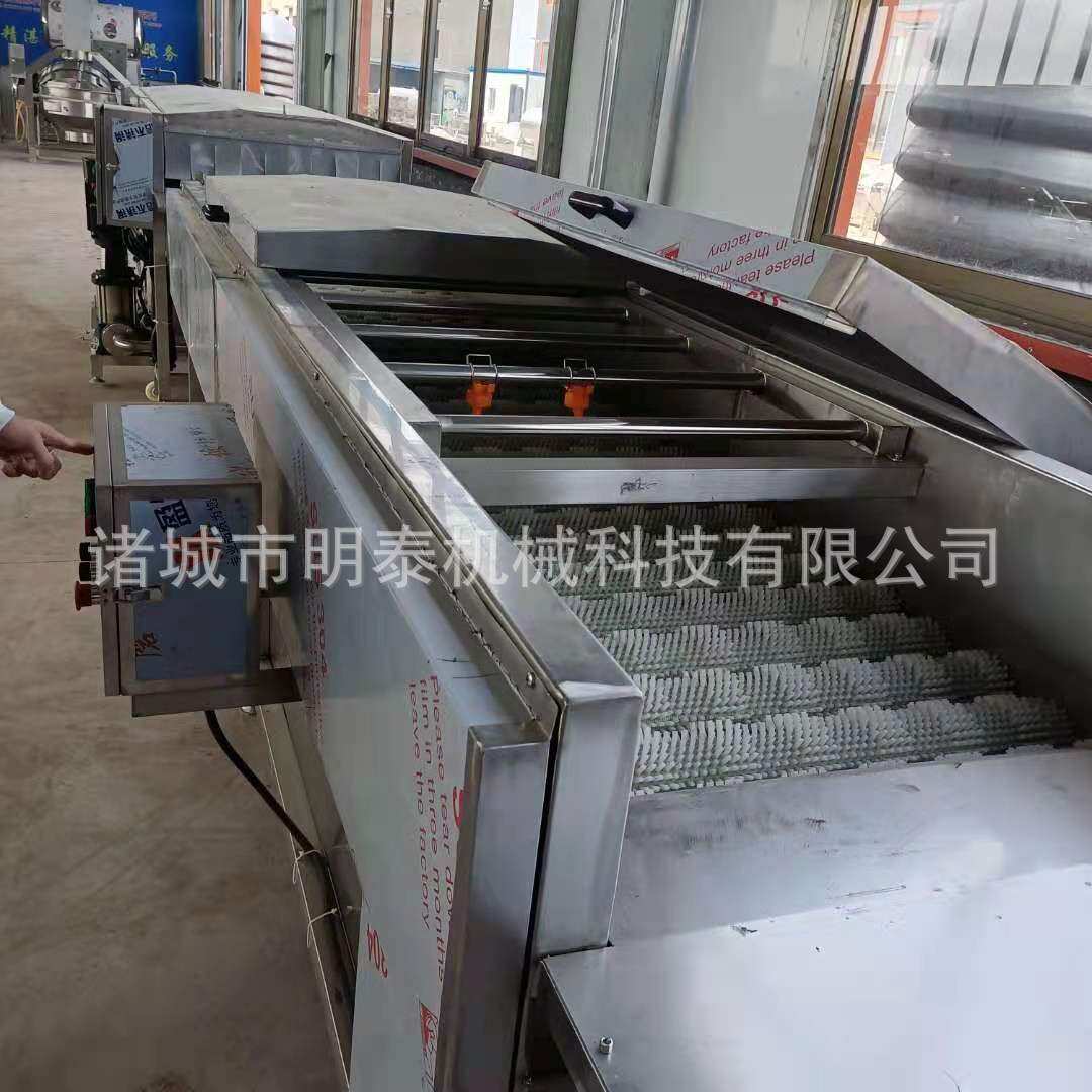 沙糖桔平行毛辊清洗机 葡萄柚冰糖橙全自动洗果机 大姜清洗设备
