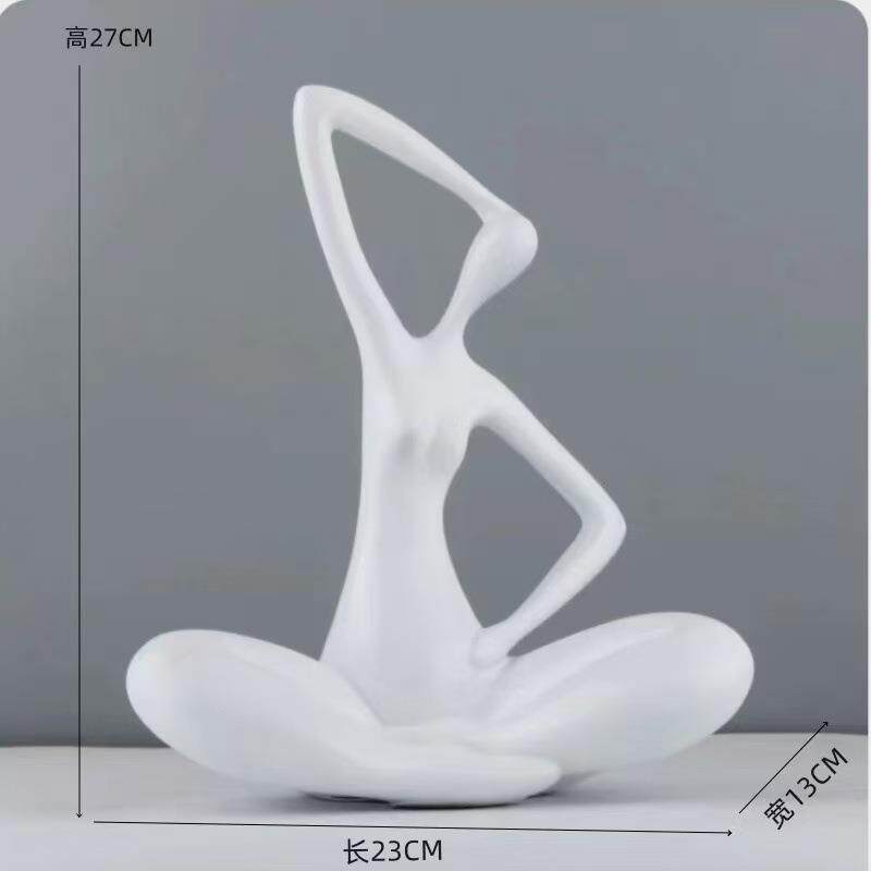 树脂工艺品摆件个性创意人物家居饰品客厅别墅到装饰摆件