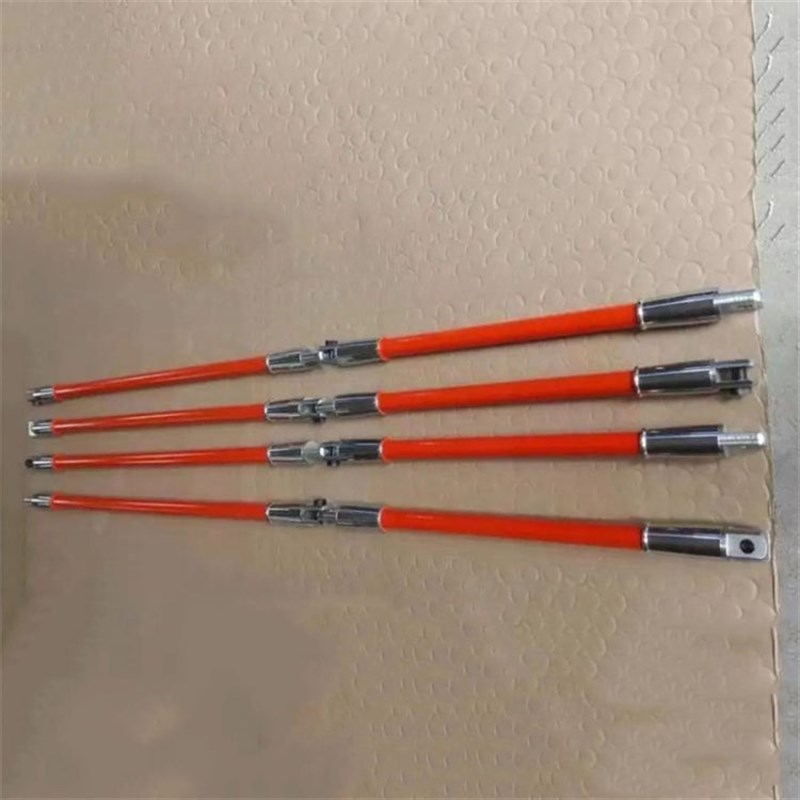 玻璃钢绝缘耐张拉棒带电作业拉棒绝I缘子更换工具32高压拉棒