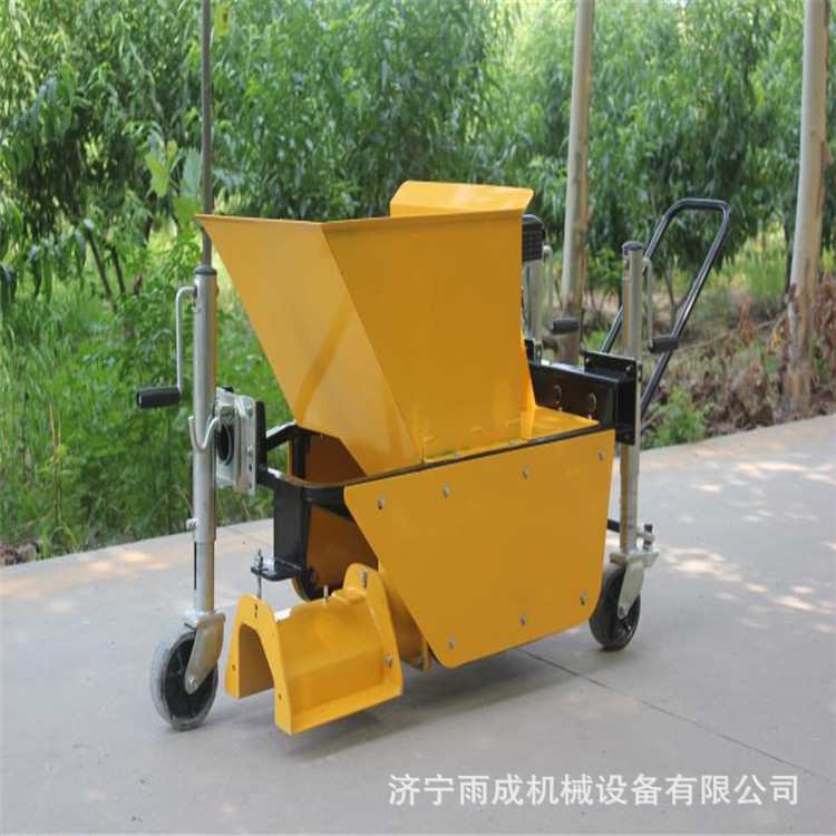 路缘石滑膜成型机 混凝土马路牙肩石滑模机 拦水带U型水渠成型机
