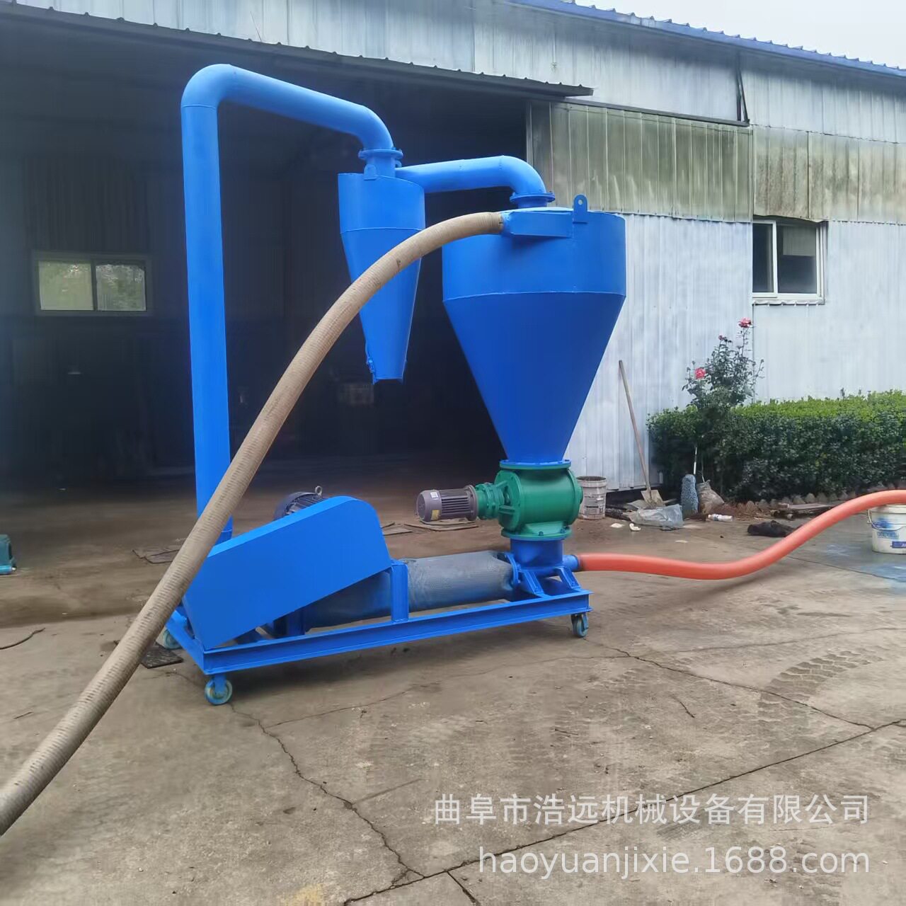 高扬程气动颗粒物料吸料机