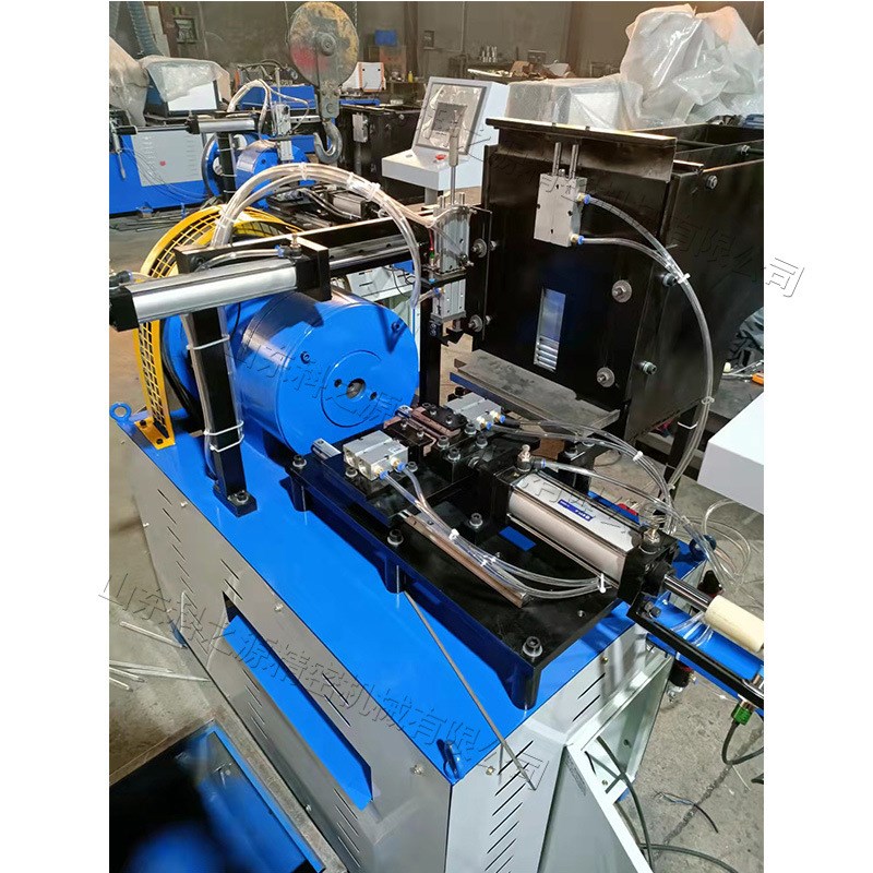 小型立式自动送料锥管机 u圆管方管缩管机 不锈钢金属管缩尖机