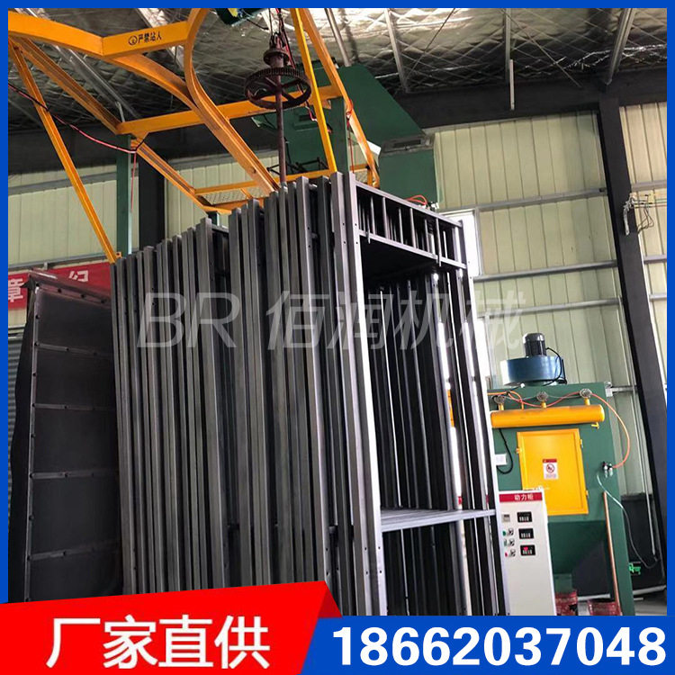 吊钩式多抛头自动抛丸打沙机