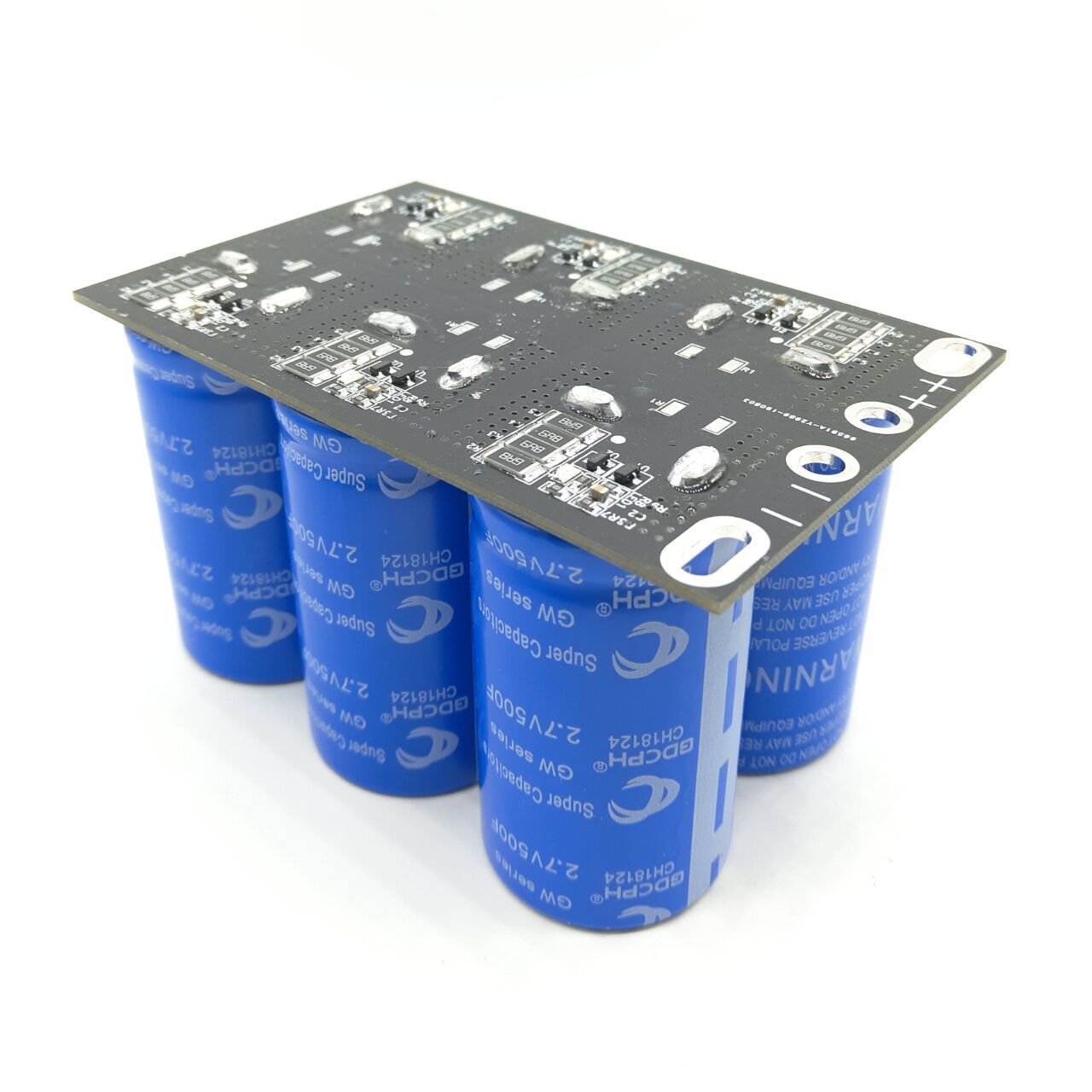 汽车整流器GDCPH 2.7V法拉超级电容模组 16V83F 2.7V500F 双排2*3
