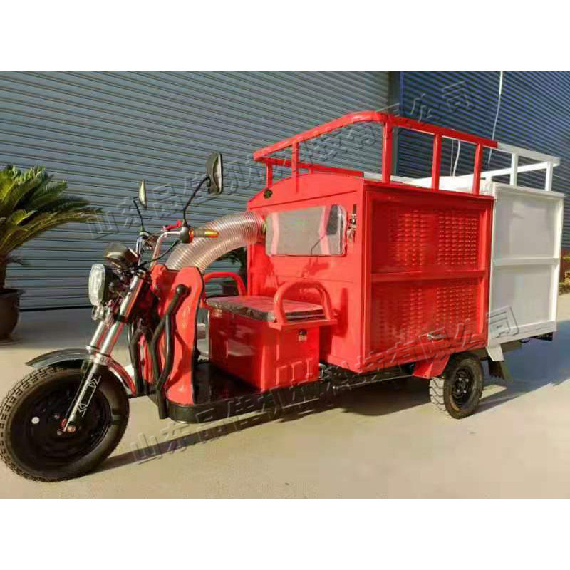 城市道路树叶粉碎收集一体车