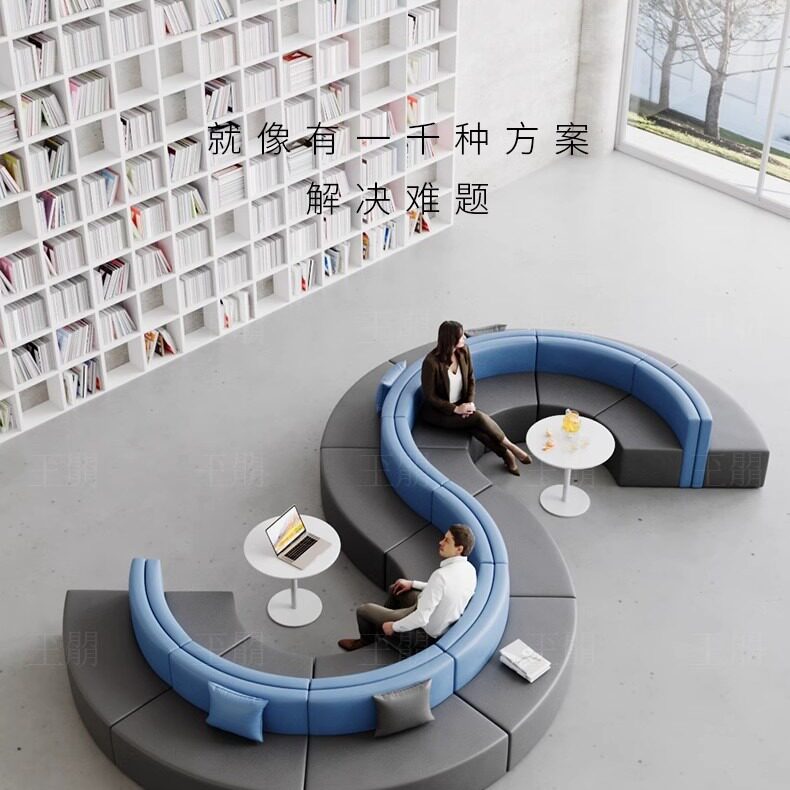 圆形沙发组合沙发亲子园沙发游乐园沙发早教沙发家长等候区沙发