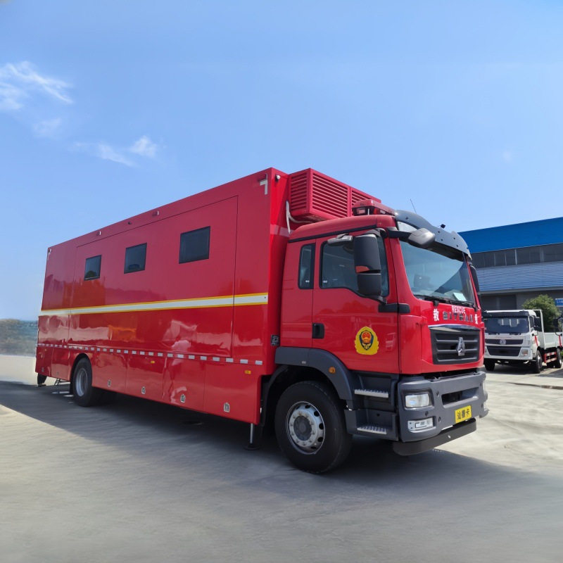 双面扩展宿营车 野外大型6区后勤保障餐车 6人方舱宿营车餐车