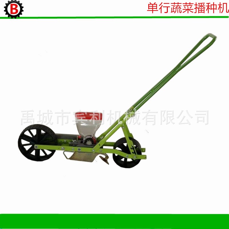 多功能蔬菜精播机 l人力手推式单行胡萝卜播种机 蔬菜种专用播种