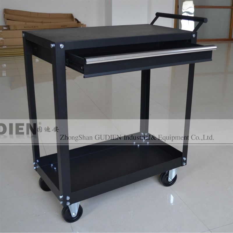 带抽屉三层工具车零配件工具车工具柜汽修气配工具手推车