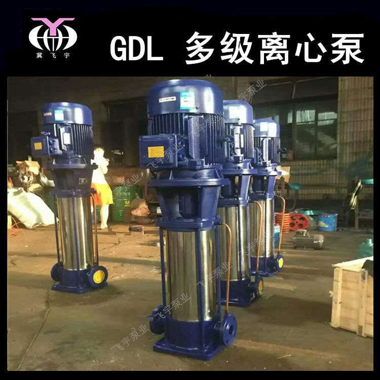 GDL型立式多级管道离心泵 40GDL6-12X8 管道循环增压泵稳压泵