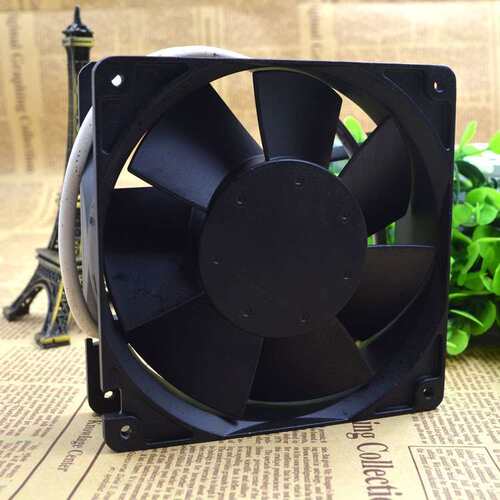 原装NMB 12CM 4715SL-07W-B39 48V 0.18A 三线 金属防水散热风扇