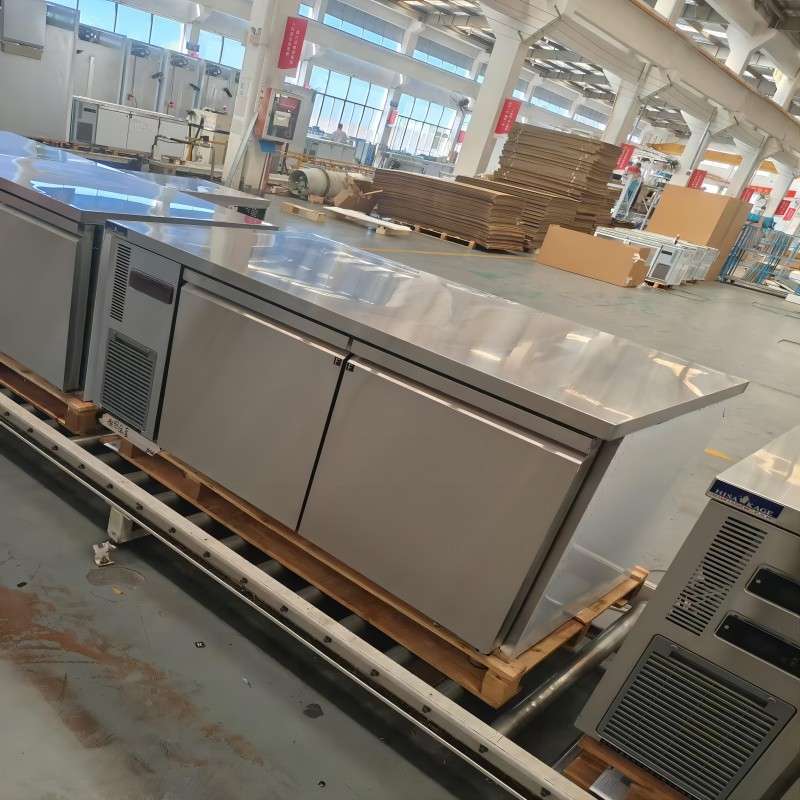 久景厨房设备商业用冷冻冷藏四门不锈钢立式电子商务冰箱冰柜商行