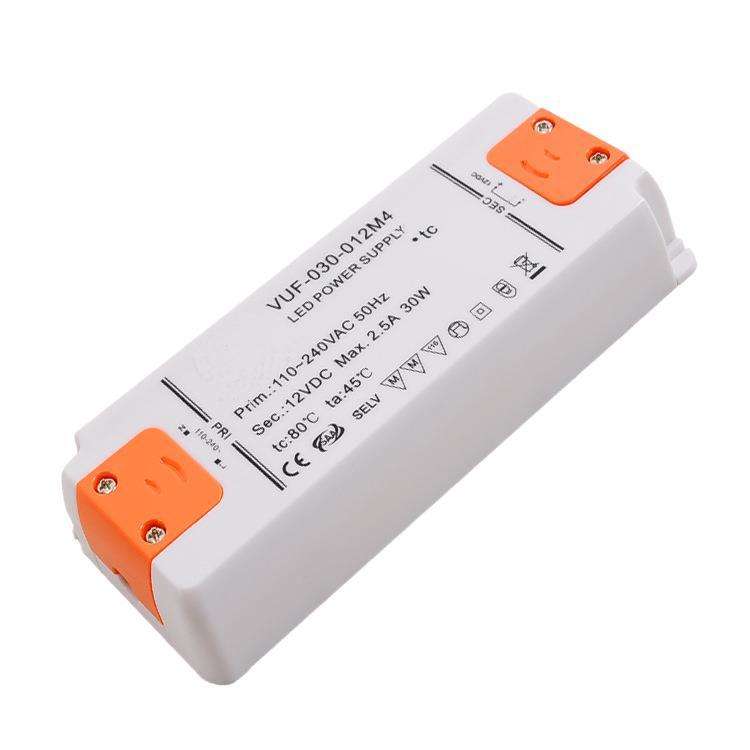 新品 保3年终身维护 30W 1500MA 12V 高PF恒压薄电源 LED驱动