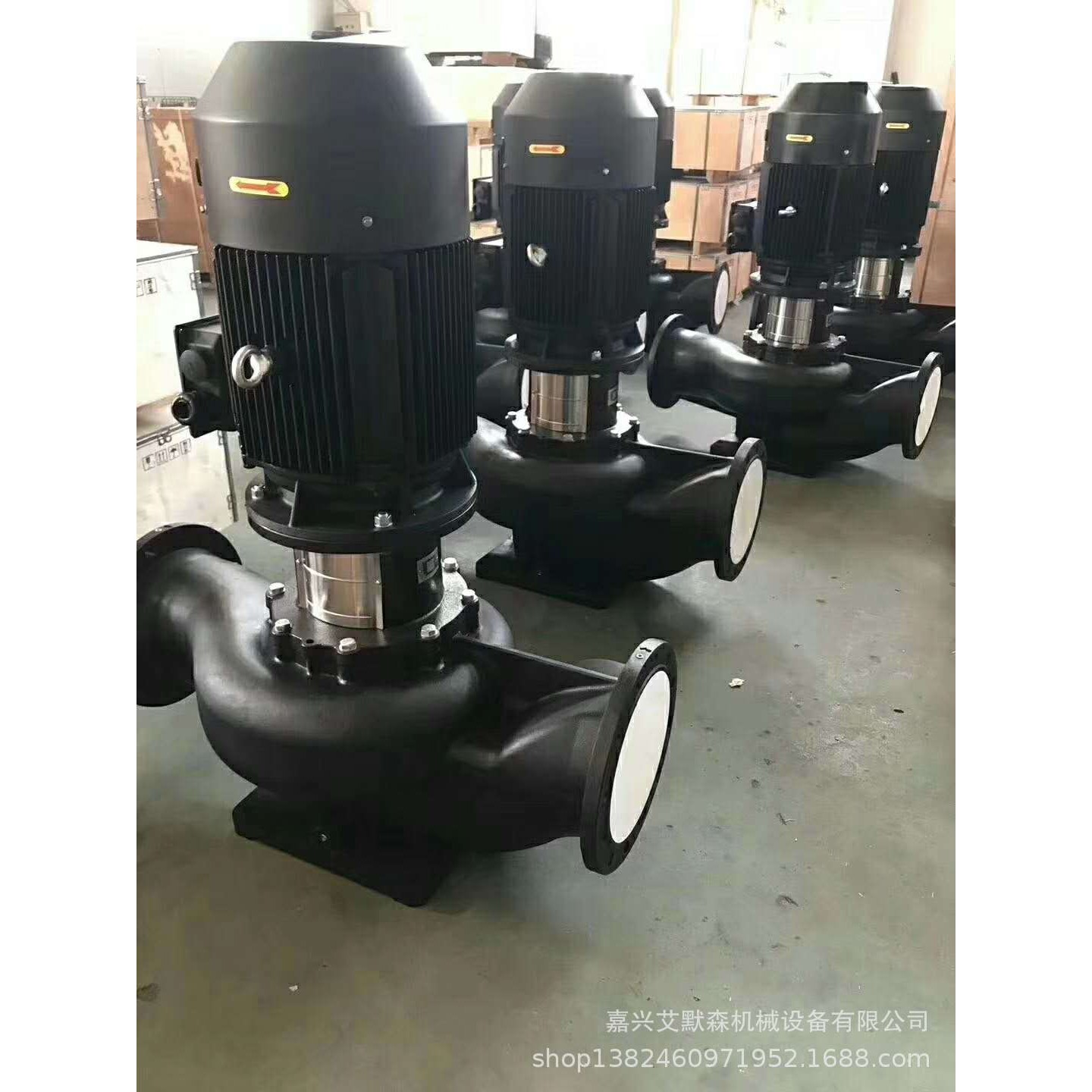 TD200-35/4热水管道循环泵,温州TD型管道离心泵配件,南方泵