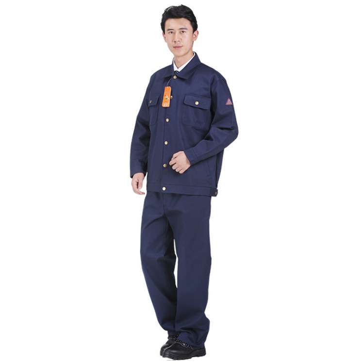 佰益锅炉阻燃电焊服石油化工工业防火分体套装防护服劳保用品