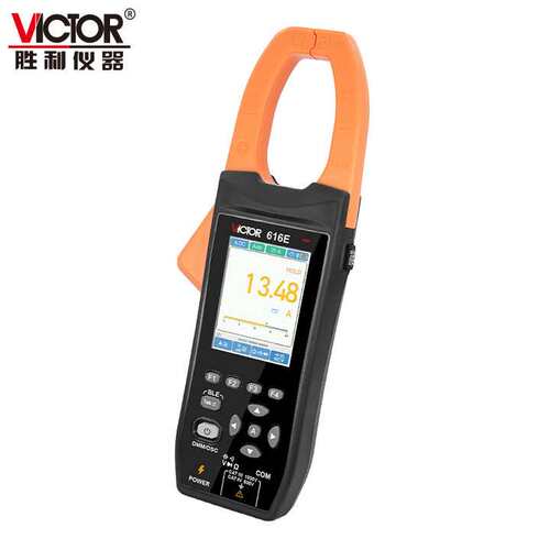胜利仪器VC616E/VC616F数字示波钳形表四位半交直流钳形电流表