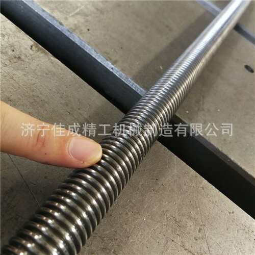 厂家直销精密梯形丝杆加工Tr18Tr20Tr22Tr24Tr25小螺距机床调节轴
