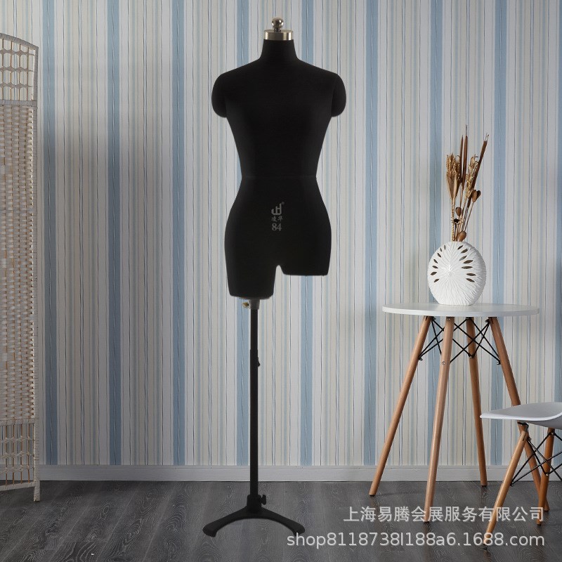人台女立体裁剪模特架服装道w具制衣设计模型教学标准84国标可插