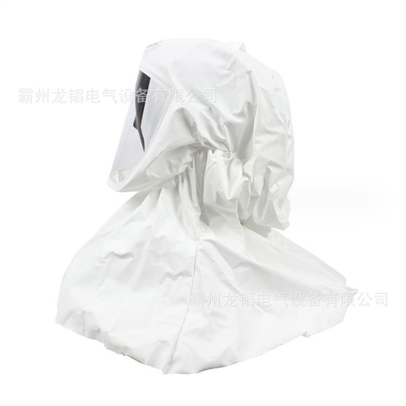 正压式防尘毒防护头罩防q飞溅液体粉尘过滤式电动送风呼吸保护头